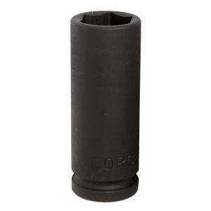 Головка торцевая 22мм 3/4" 6-гр.ударная высокая H=100мм FORCE