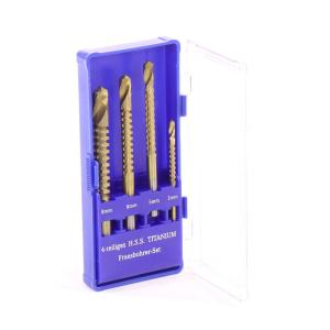 Набор сверл фрезерных 4шт 3.0-8.0мм USP