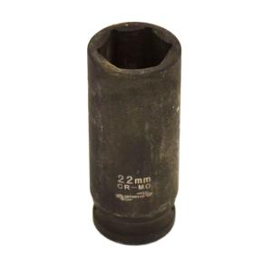 Головка торцевая 22мм 1/2" 6-гр.ударная высокая АВТОДЕЛО