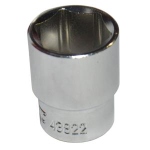 Головка торцевая 22мм 1/2" 6-гр.JTC