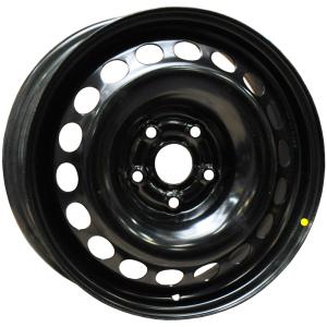 Диск колесный 16 штампованный TREBL 9915 Golf V/Touran/Altea/Oktavia Black