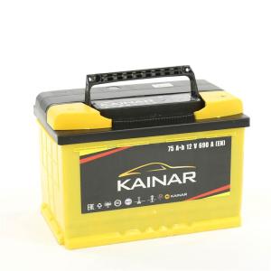 Аккумулятор KAINAR 75 а/ч обр.полярн. пуск.ток 690A