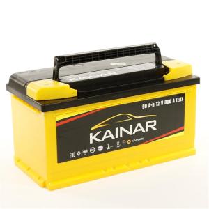 Аккумулятор KAINAR 90 а/ч обр.полярность пуск.ток 800A