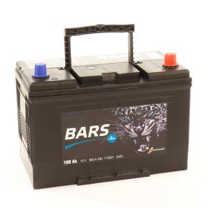 Аккумулятор BARS 100 а/ч ASIA обр.полярность пуск.ток 800A
