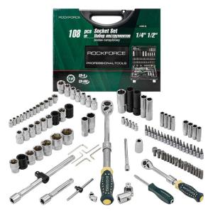 Набор инструментов 108 пр.1/4",1/2" 6-гр.ROCKFORCE