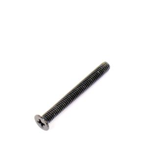 Винт М4х35х0.7 потайная головка под крест черный