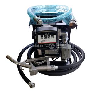 Насос для перекачки диз.топлива 220V помповый с счетчиком 60л/мин с автомат.отсекателем АРЕС