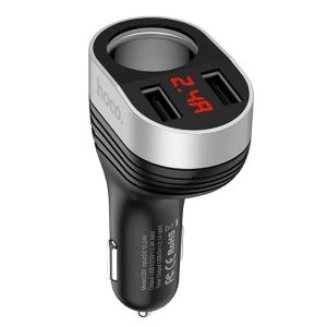 Устройство зарядное для мобильных устройств Hoco Z29 Regal digital display черное