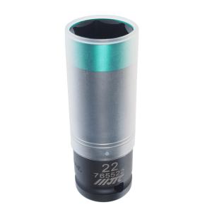 Головка торцевая 22мм 1/2" 6-гр.ударная высокая для литых дисков JTC