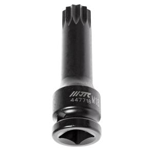 Головка-бита Spline M18 1/2" L=78мм ударная JTC