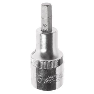 Головка-бита шестигранная 06мм 1/2" L=55мм JTC