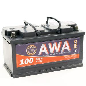 Аккумулятор AWA PRO 100а/ч VLR обр.полярность пуск.ток 850A