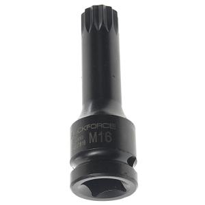 Головка-бита Spline M16 1/2" L=78мм ударная ROCKFORCE