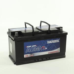Аккумулятор MACPOWER AGM 95 а/ч обр.полярн. пуск.ток 850A