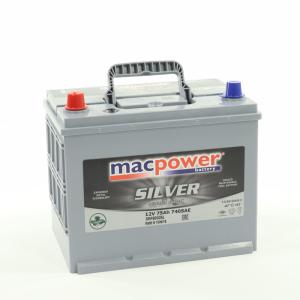 Аккумулятор MACPOWER ASIA 75 а/ч пуск.ток 620A