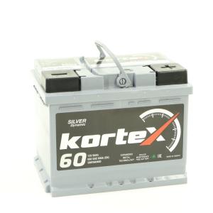 Аккумулятор KORTEX SILVER Dynamic 60 а/ч обр.полярность пуск.ток 600А