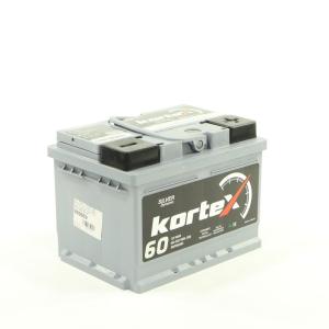 Аккумулятор KORTEX SILVER Dynamic 60 а/ч обр.полярность низкий пуск.ток 600А
