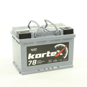 Аккумулятор KORTEX SILVER Dynamic 78 а/ч обр.полярность пуск.ток 750А
