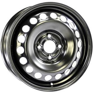 Диск колесный 15 штампованный ЕВРОДИСК 64A50C Renault Clio II/Logan//ВАЗ Largus Black