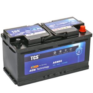 Аккумулятор TCS AGM 95 а/ч обр. полярность пуск. ток 850A