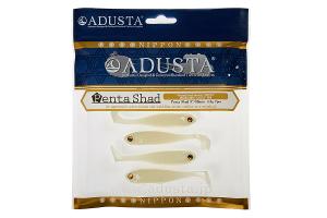 Приманка ADUSTA Penta shad 2" #001 White Glow