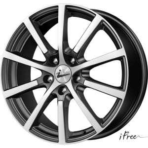 Диск колесный 17 литой IFREE Big Byz (КС680) Блэк Джек