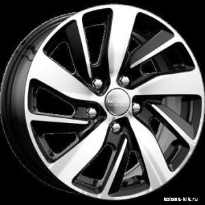 Диск колесный 16 литой IFREE КС741 (ZV Golf) алмаз чёрный