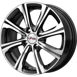 Диск колесный 15 литой IFREE Апероль (КС862) Блэк Джек
