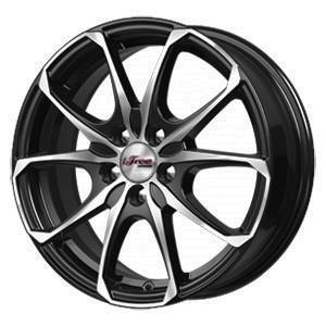 Диск колесный 16 литой IFREE Такеши (КС877) Блэк Джек