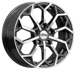 Диск колесный 16 литой IFREE Спейс-Нидл (КС1000) Блэк Джек