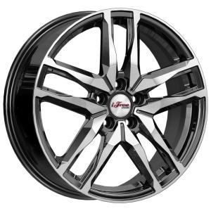 Диск колесный 18 литой IFREE Бомбей (КС1075) Блэк Джек