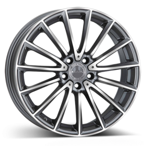 Диск колесный 19 литой MAK Komet Gun Met-Mirror Face