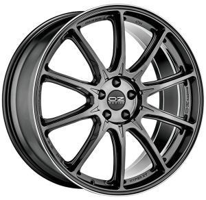 Диск колесный 20 литой OZ Hyper XT HLT Star Graphite Diamond Lip