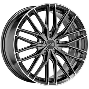 Диск колесный 19 литой OZ Gran Turismo HLT Star Graphite Diamond Lip