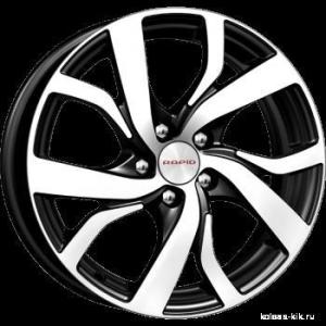 Диск колесный 16 литой K&K Палермо (КС607) алмаз чёрный