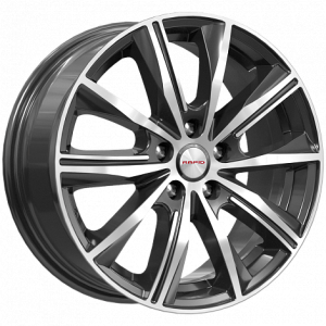 Диск колесный 16 литой K&K Арнар (КС904) алмаз чёрный