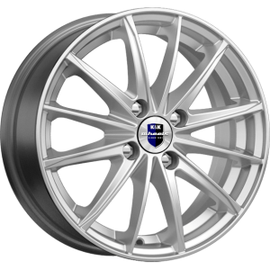 Диск колесный 15 литой K&K Пойнт Бланк (КС884) сильвер