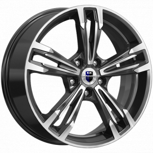 Диск колесный 18 литой K&K Karrera Light (КС935) алмаз чёрный