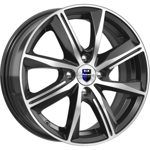 Диск колесный 17 литой K&K Арнар (КС896) алмаз чёрный