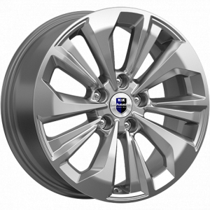 Диск колесный 17 литой K&K Авиор (КС936) дарк платинум брайт