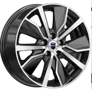 Диск колесный 16 литой K&K Гамбит (КС961) алмаз чёрный