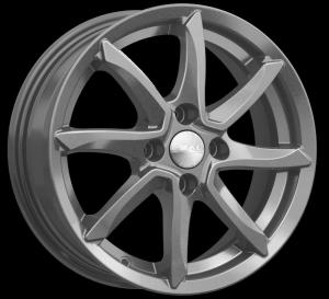 Диск колесный 15 литой Скад Осака графит