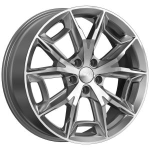 Диск колесный 19 литой Скад Паркер алмаз графит