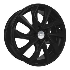 Диск колесный 17 литой Скад Марсель(Marseille) чёрный бархат