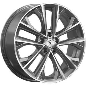 Диск колесный 18 литой Скад КР012 (FAW Bestune T55) Diamond Gloss Graphite