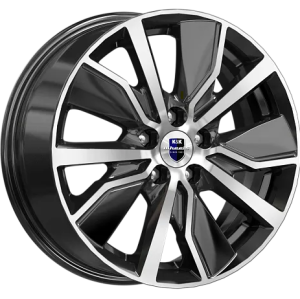 Диск колесный 16 литой K&K Гамбит (КС961) алмаз чёрный