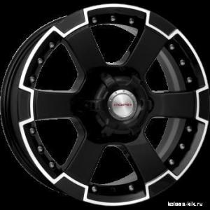 Диск колесный 16 литой K&K М56 (КС593) алмаз чёрный