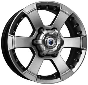 Диск колесный 16 литой K&K М56 (КС593) дарк платинум