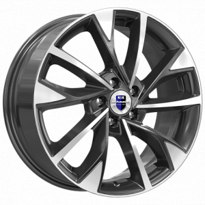 Диск колесный 17 литой K&K Роквуд (КС900) алмаз чёрный