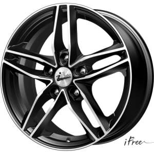 Диск колесный 16 литой IFREE Moskva (КС689) Блэк Джек